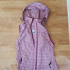 Gingham Columbia Vest